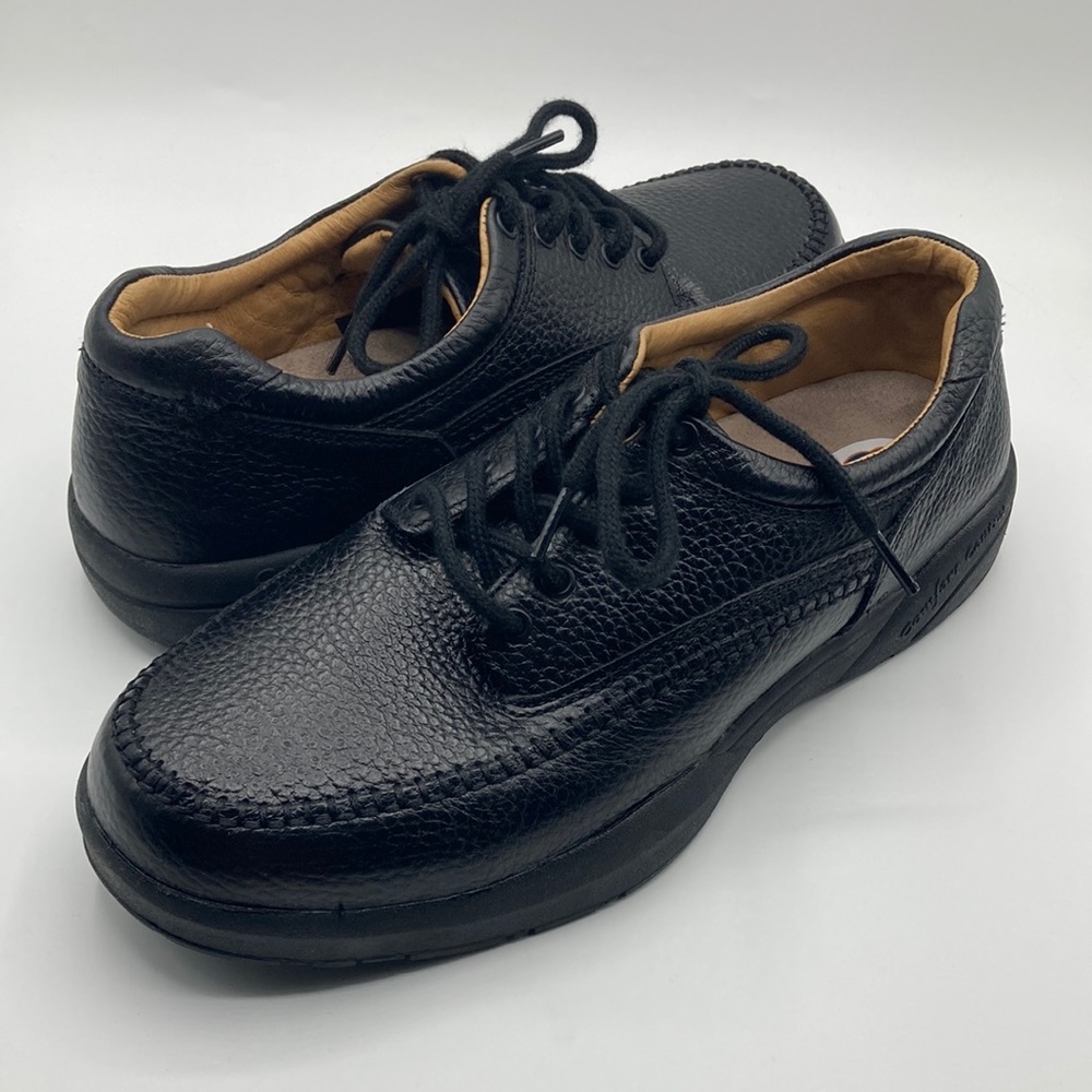 Dr. Comfort Black Stallion Lace Up Men's Dress Shoes Size 10